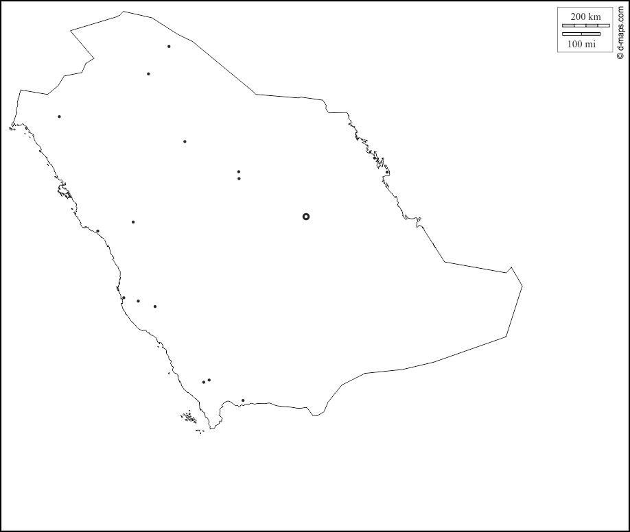 خريطة المملكة صماء .. خريطة السعودية صماء عالية الجودة مجلة البرونزية