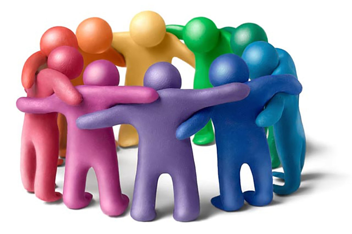 حوار بين شخصين عن التعاون