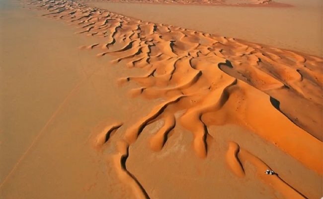 أين تقع صحراء الربع الخالي في السعودية