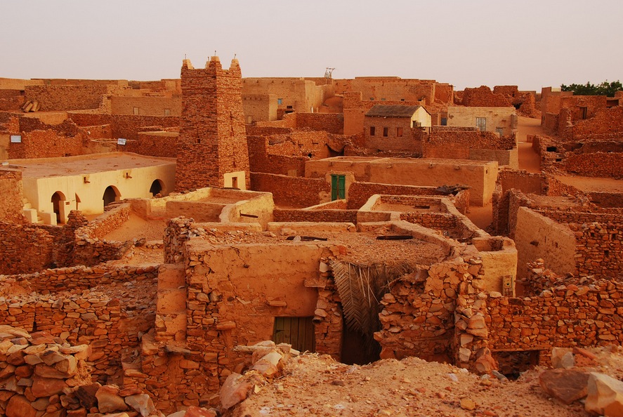 اسماء المعالم الاثرية في موريتانيا