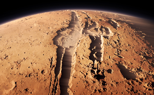 كم يبعد المريخ عن الارض